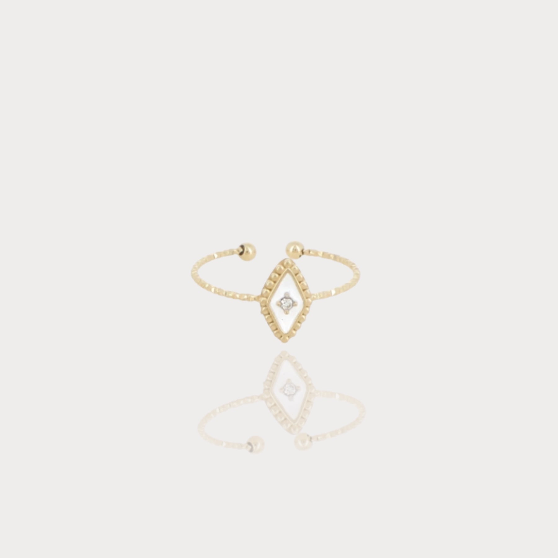 Bague Ambre