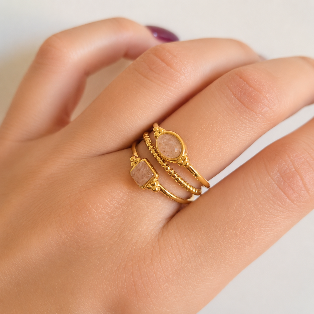 Bague Opaline